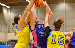 Basketball Damen Superliga 2023/24, Grunddurchgang 1.Runde SKN St. Pölten vs. UBSC-DBBC Graz


