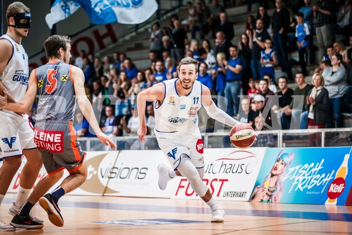 Basketball, ABL 2018/19, Grunddurchgang 5.Runde, Oberwart Gunners, Fürstenfeld Panthers, Hayden Thomas Lescault (11)