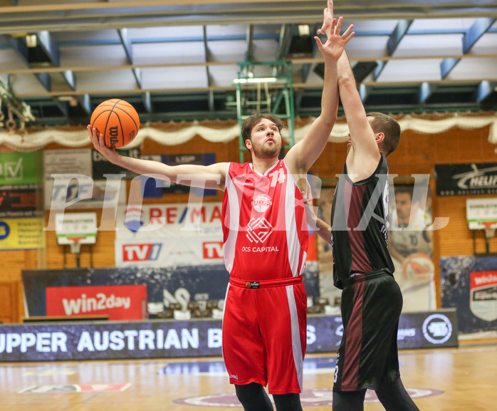 Basketball Zweite Liga 2022/23, Grunddurchgang 14.Runde Upper Austrian Ballers vs. Mistelbach Mustangs