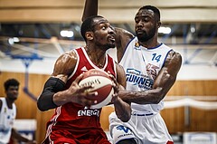 Basketball, ABL 2018/19, Playoff VF Spiel 1, Oberwart Gunners, BC Vienna, David Haughton (17)