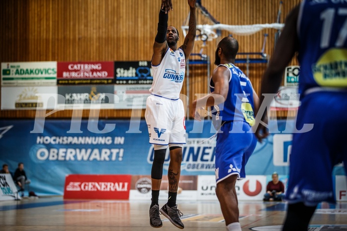 Basketball, ABL 2018/19, Playoff HF Spiel 1, Oberwart Gunners, Gmunden Swans, Justin Coleman (8)