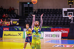 18.10.2024, Graz, Raiffeisen Sportpark Graz, Basketball Superliga 2024/25, Grunddurchgang, Runde 4, UBSC Raiffeisen Graz - BK IMMOunited Dukes