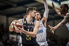 Basketball, ABL 2018/19, Grunddurchgang 19.Runde, Oberwart Gunners, Flyers Wels, Davor Lamesic (7)