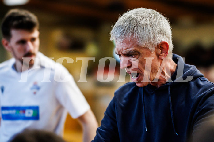 Basketball, Basketball Zweite Liga 2023/24, Viertelfinale Spiel 2, Mattersburg Rocks, Kufstein Towers, Markus Thurner (Ass. Coach)