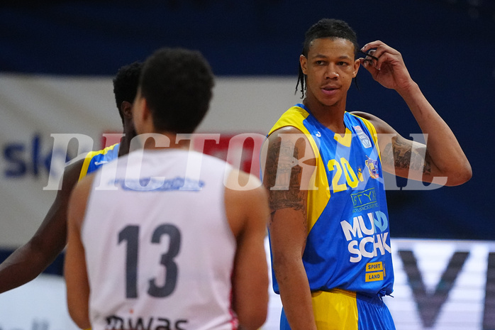 Basketball Superliga 2021/22, 3. Platzierungsrunde, Kapfenberg vs. St.Poelten


