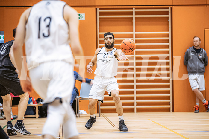 Basketball, Basketball Zweite Liga 2022/23, Grunddurchgang 16.Runde, Basket Flames, Wörthersee Piraten, Faiz Jakob (27)