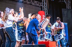 Basketball, Win2Day Superliga 2022/23, Playoff, Finale Spiel 4, BC Vienna, Gmunden Swans, 