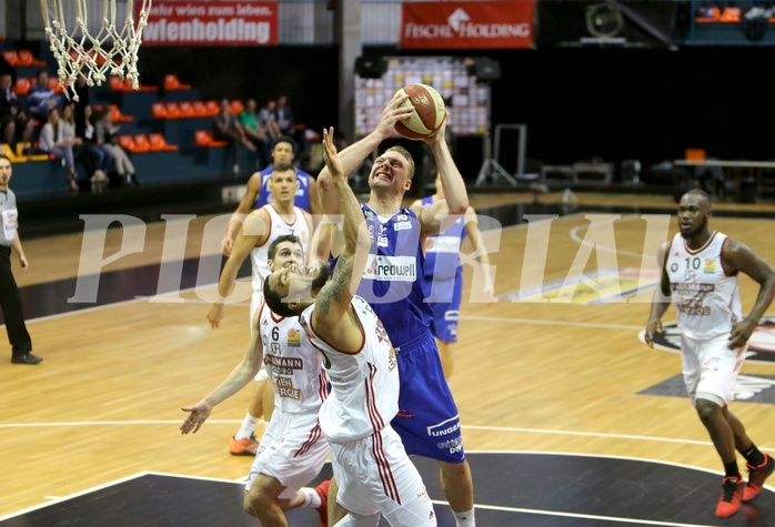 Basketball ABL 2015/16 Grunddurchgang 34.Runde BC Vienna vs. Oberwart Gunners


