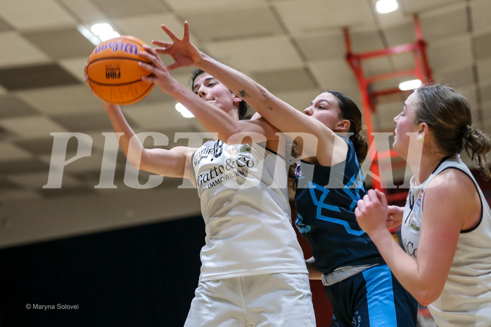 31.01.2025 Basketball Damen Supercup 2024/25, 3.Runde, BASKET FLAMES vs. Vienna TIMBERWOLVES