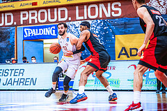 Basketball Basketball Superliga 2021/22, Grunddurchgang 15.Runde Traiskirchen Lions vs. BC GGMT Vienna
