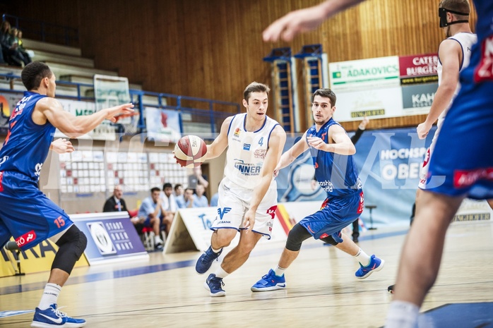 Basketball, ABL 2018/19, Grunddurchgang 7.Runde, Oberwart Gunners, Kapfenberg Bulls, Jakob Szkutta (4)