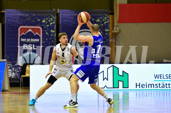 Basketball Superliga 2020/21, Grunddurchgang 13. Runde Flyers Wels vs. Oberwart