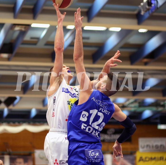Basketball ABL 2017/18, Grunddurchgang 22.Runde Gmunden Swans vs. Oberwart Gunners