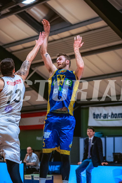 Basketball Basketball Superliga 2021/22, Grunddurchgang 18.Runde Vienna D.C. Timberwolves vs. UBSC Graz