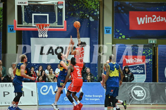 Basketball, Superliga 2024/25, Grunddurchgang 14.Runde, Flyers Wels vs. UBSC Graz,