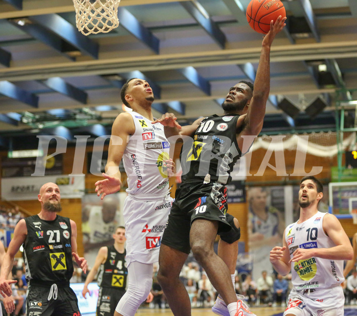Basketball Superliga 2022/23, Playoff, Semifinale Spiel 3 Gmunden Swans vs. Flyers Wels