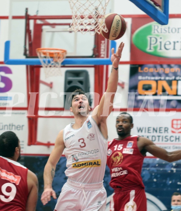 Basketball Superliga 2020/21,  Grunddurchgang 4.Runde, Traiskirchen Lions vs. BC Vienna