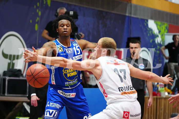 Basketball Superliga 2021/22, 9. Platzierungsrunde, Kapfenberg vs. Gmunden


