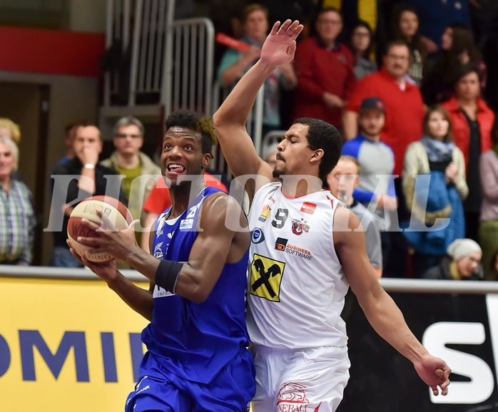 Basketball ABL 2015/16 Grunddurchgang 25. Runde WBC Wels vs Gunners Oberwart