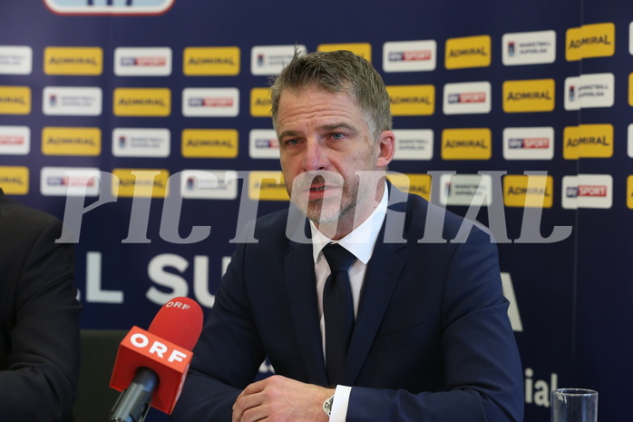 Basketball Superliga 2019/20, Pressekonferenz vs. 


