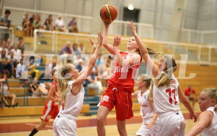 Basketball Nationalteam WU16 2015  Team Austria vs. Team Denmark