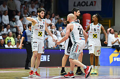 Win2Day Basketball Superliga 2022/23, Playoff,
Semifinale Spiel 4, Flyers Wels vs Swans Gmunden,
