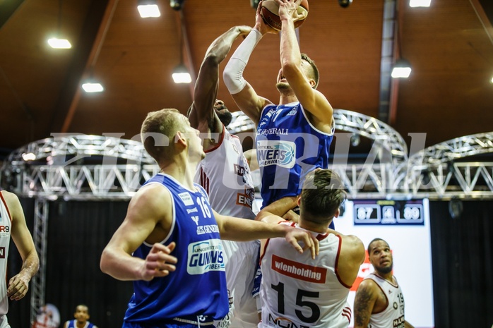 Basketball, Admiral Basketball Superliga 2019/20, Grunddurchgang 5.Runde, BC Vienna, Oberwart Gunners, Saimon Sutt (11)