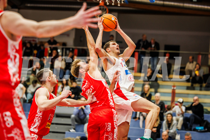 Basketball, win2day Basketball Superliga 2024/25, Grunddurchgang 17.Runde, SKN St. Pölten, Traiskirchen Lions, Duje Putnik (11)