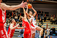 Basketball, win2day Basketball Superliga 2024/25, Grunddurchgang 17.Runde, SKN St. Pölten, Traiskirchen Lions, Duje Putnik (11)