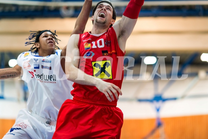 Basketball ABL 2015/16 Grunddurchgang 33.Runde Oberwart Gunners vs. WBC Wels