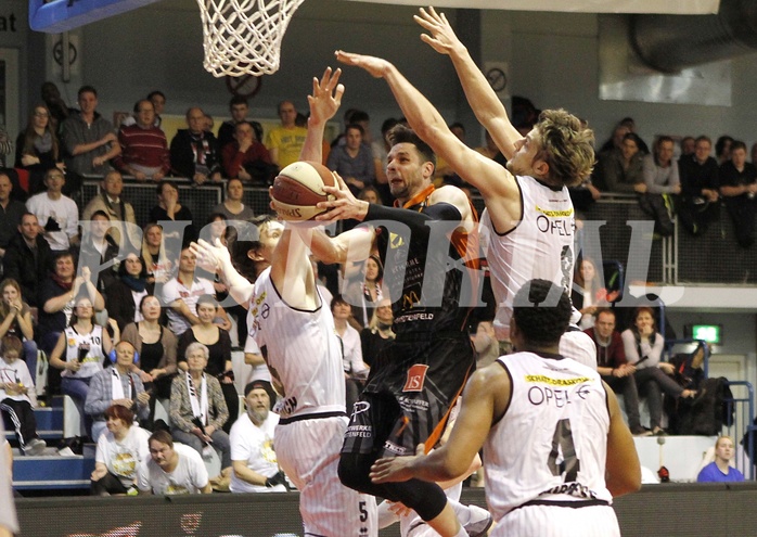 Basketball ABL 2015/16 Grunddurchgang 24.Runde  Güssing Knights vs Fürstenfeld Panthers
