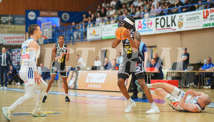 Basketball Superliga 2024/25, 10.Plazierungsrunde Oberwart Gunners vs. Flyers Wels


