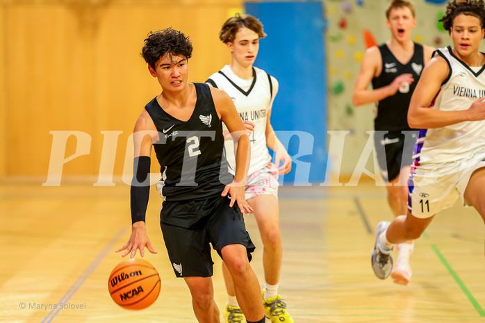 01.12.2024 Österreichischer Basketballverband 2024/25, SLMU16, Post SV Wien vs. Swarco Raiders