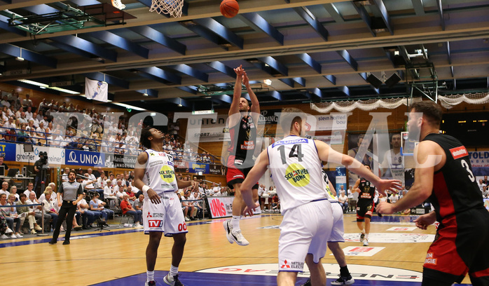 Basketball Superliga 2021/22, Finale Spiel 4 Gmunden Swans vs. BC Vienna


