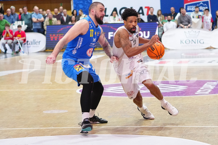 Win2day Basketball Superliga 2023/24, Grunddurchgang, 22. Runde, Kapfenberg vs. St.Pölten