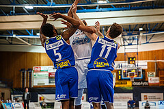 Basketball, bet-at-home Basketball Superliga 2020/21, Platzierungsrunde, 1. Runde, Oberwart Gunners, Gmunden Swans, Lawrence Alexander (4)