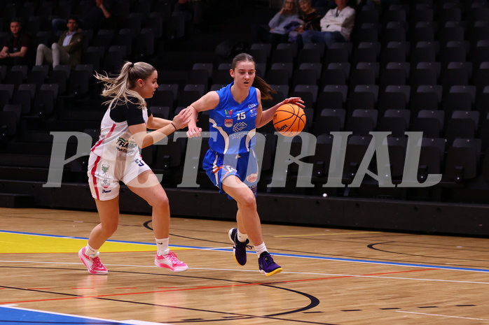 03.03.2024, Graz, Raiffeisen Sportpark, Basketball Damen Superliga 2023/24, Grunddurchgang 14.Runde, UBSC-DBBC Graz - DBB OCS Diamond Ladies Wels ,  