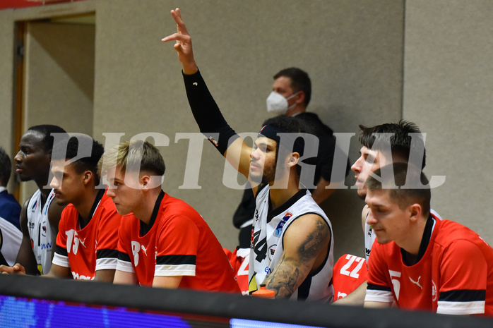 Basketball Superliga 2021/22, Grunddurchgang 16. Runde Flyers Wels vs. SKN St. Pölten

