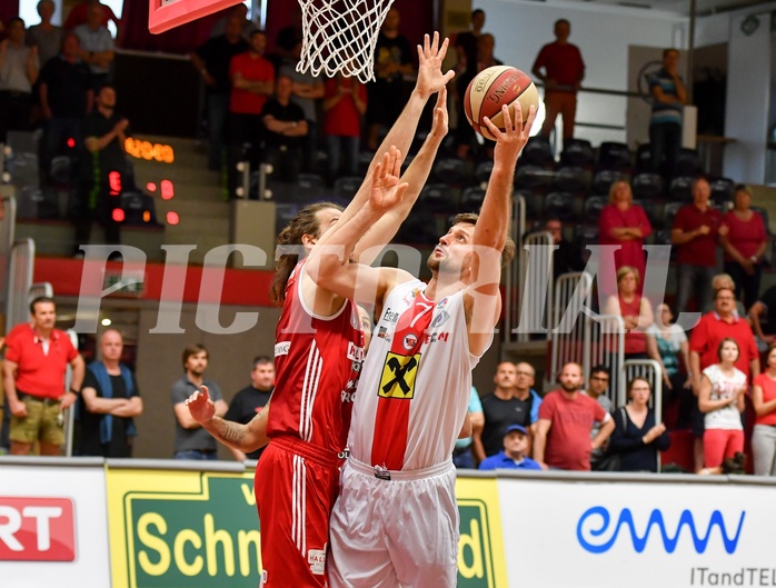 Basketball ABL 2017/18 PlayOff VF1 Flyers Wels vs BC Vienna