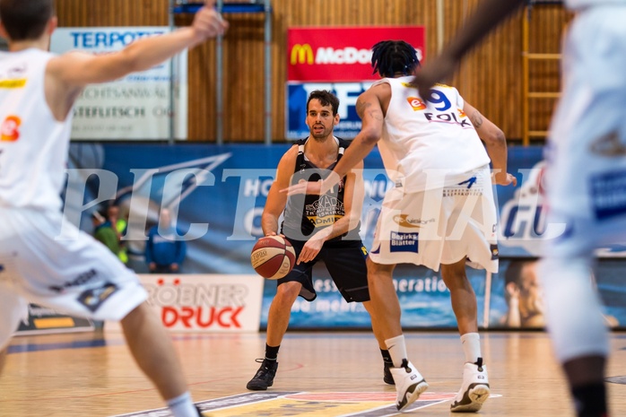 Basketball ABL 2015/16 Grunddurchgang 31.Runde Oberwart Gunners vs. Traiskirchen Lions