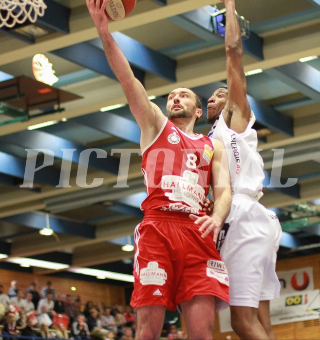 Basketball ABL 2015/16 Grundurchgang 17.Runde Gmunden Swans vs. BC Vienna