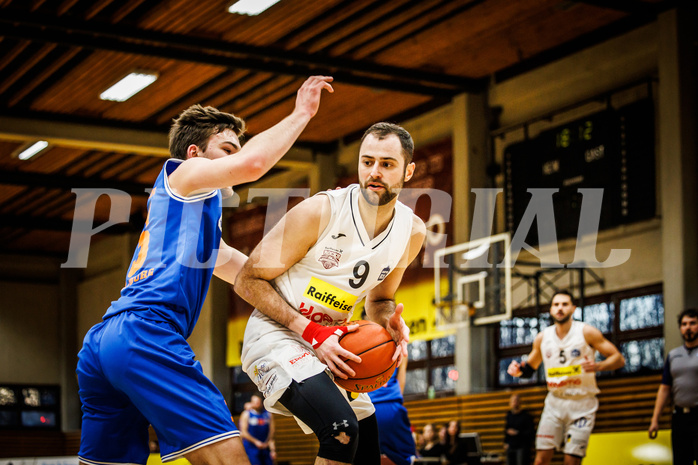 Basketball, Basketball Zweite Liga 2022/23, Playoff, Viertelfinale Spiel 2
, Mattersburg Rocks, BBU Salzburg, Tobias Winkler (9)