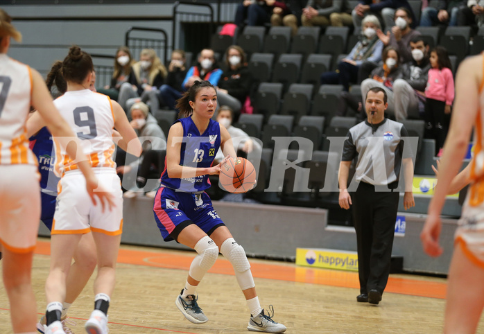 Basketball Damen Superliga 2021/22, Grunddurchgang 6.Runde BK Duchess Klosterneuburg vs. UBSC Graz


