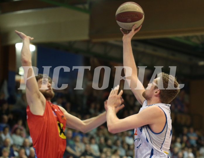 Basketball ABL 2016/17 Grunddurchgang 30.Runde  Kapfenberg bulls vs WBC Wels