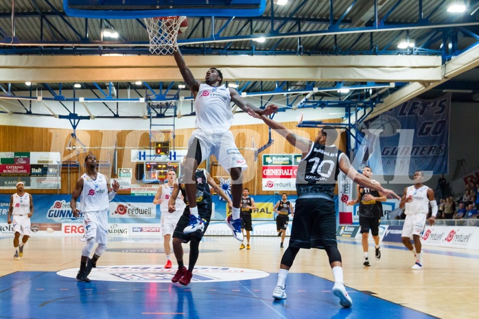 Basketball ABL 2016/17 Grunddurchgang 5.Runde Oberwart Gunners vs. Traiskirchen Lions