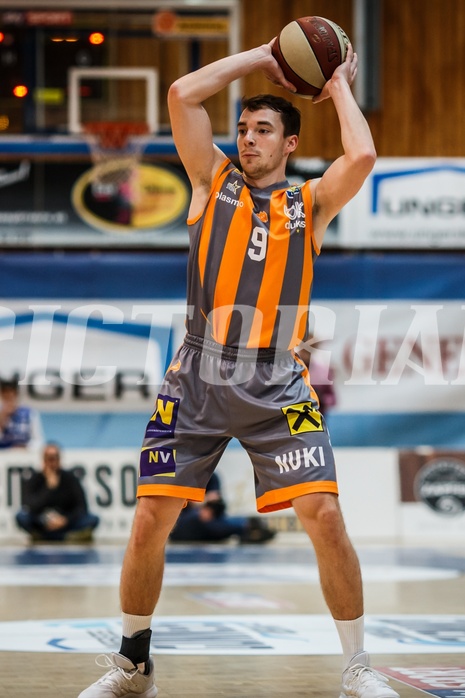Basketball, ABL 2018/19, Grunddurchgang 13.Runde, Oberwart Gunners, Klosterneuburg Dukes, Clemens Leydolf (9)