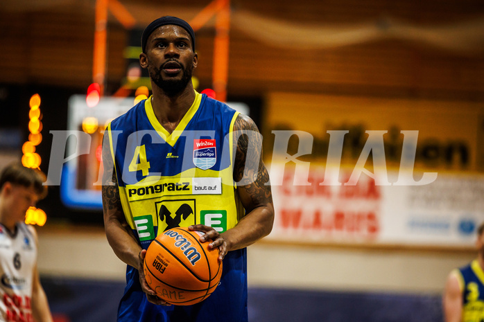 Basketball, win2day Basketball Superliga 2024/25, Grunddurchgang Runde 13, BBC Nord Dragonz, UBSC Graz, Jeremy Smith (4)