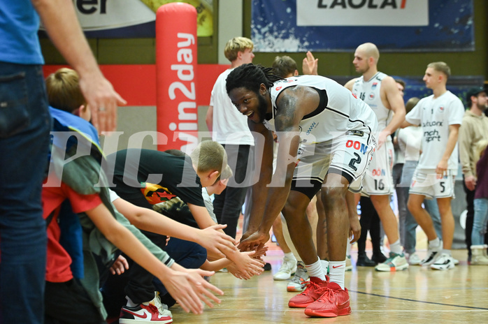 Basketball, Superliga 2024/25, Grunddurchgang 5.Runde, Flyers Wels vs. BC Vienna,