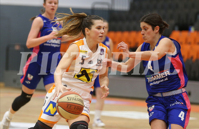 Basketball Damen Superliga 20120/21, Grunddurchgang 6.Runde BK Duchess vs. DBBC Graz


