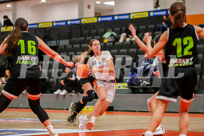 16.11.2024 Österreichischer Basketballverband 2024/25, SLWU16, Basket Duchess vs. Basket Flames UNION
